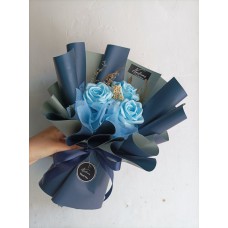 Buket Sweet Flowers Blue